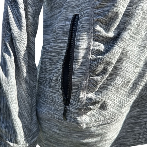 GGBlue Luxe Sport Gray Mesh Stretch Zip Jacket Women’s Md Tennis Golf Activewear - Picture 8 of 12